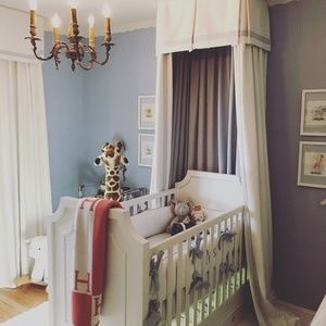 Hermes Avalon Baby Blanket with tags